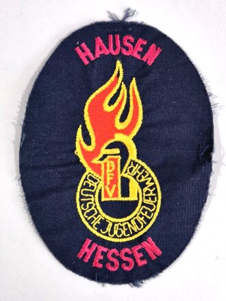 Ärmelabzeichen, Jugendfeuerwehr 80er Jahre Hessen, Gemeinde Hausen