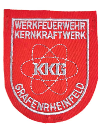 Ärmelabzeichen, Werkfeuerwehr Kernkraftwerk...