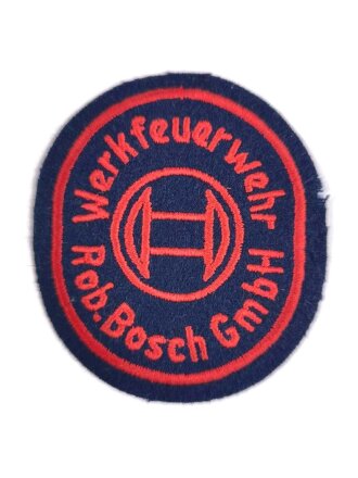Ärmelabzeichen, Werkfeuerwehr Rob. Bosch GmbH