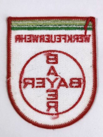 Ärmelabzeichen, Werkfeuerwehr Bayer