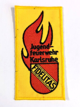 Ärmelabzeichen, Jugendfeuerwehr Karlsruhe ( Fidelitas )