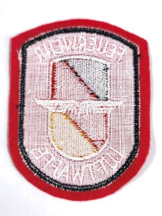 Feuerwehr, Ärmelabzeichen der Bundeswehr für die Feuerwehr der Luftwaffe