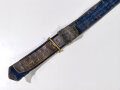 Sachsen, Feldbinde für Offiziere , Monogramm König Albert von Sachsen (reg. von 1872 bis 1902). getragenes Stück in gutem Zustand, Gesamtlänge 127cm
