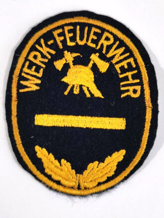 Ärmelabzeichen Werkfeuerwehr Niedersachsen