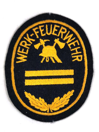 Ärmelabzeichen Werkfeuerwehr Niedersachsen