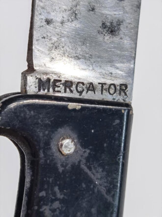 1.Weltkrieg, "Mercator" Taschenmesser. Originallack. 12,5cm