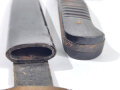 1.Weltkrieg Grabendolch , Scheide Originallack, guter Zustand
