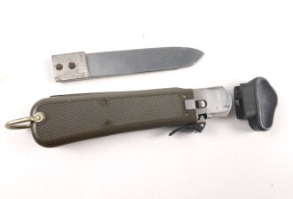 Bundeswehr Kappmesser (Fallmesser), zerlegt nach den gesetzlichen Bes