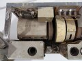 Kriegsmarine 5 Watt Sender / Empfänger Typ ha 5 K 39b, datiert 1941. Originallack, ungereinigtes Stück, Funktion nicht geprüft