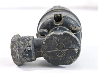 Stecker Wehrmacht, Leichtmetall, Originallack