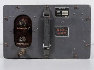 Luftwaffe, künstliche Antenne KA. 40/70, Hersteller Seibt, LN 25490. Wahlweise mit 40 oder 70 Watt belastbar. Originallack, Funktion nicht geprüft