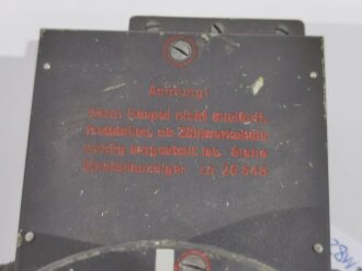 Luftwaffe Antennenhaspel AH 10, Ln 26546, zum Fu G10. Originallack, Funktion nicht geprüft