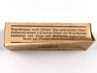 Brandbinde datiert 1937, nur für DEKORATIONSZWECKE