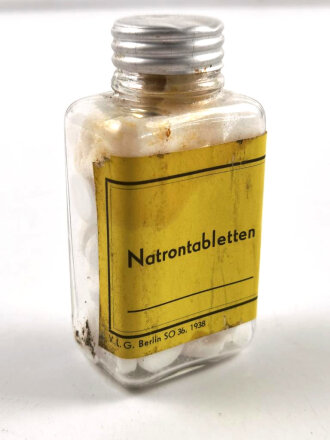 Fläschchen "Natrontabletten " ,...