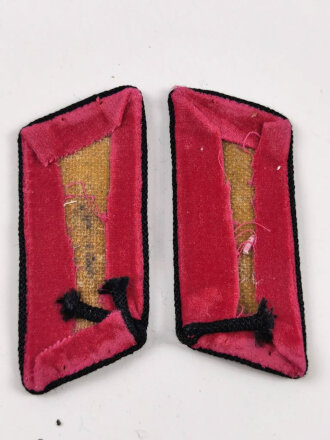 Feuerwehr III. Reich, Paar Kragenspiegel der Feuerlöschpolizei um 1933
