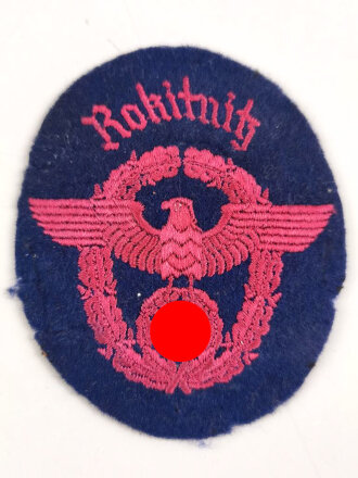 Feuerwehr III. Reich, Ärmelabzeichen der Feuerlöschpolizei von Rokitnitz