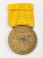 Baden,  Große Goldene Verdienstmedaille 1916-1918, Kriegsmetall vergoldet, am Rand gepunzt