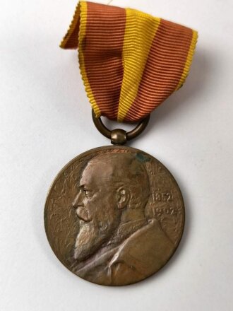 Baden, bronzene Regierungsjubiläumsmedaille 1902
