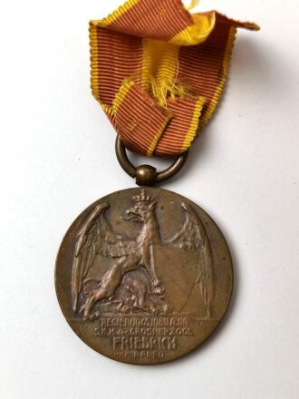 Baden, bronzene Regierungsjubiläumsmedaille 1902