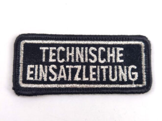 Feuerwehr Ärmelabzeichen " Technische Einsatzleitung "