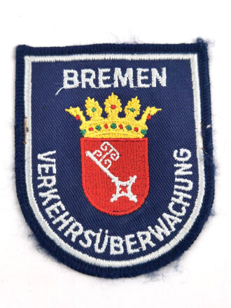 Ärmelabzeichen, Polizei Bremen " Verkehrsüberwachung "