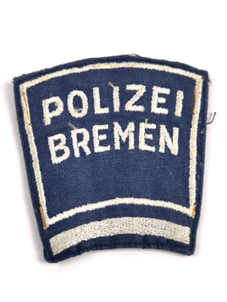 Ärmelabzeichen der Polizei Bremen " Polizei- Hauptwachmeister ", für das Diensthemd