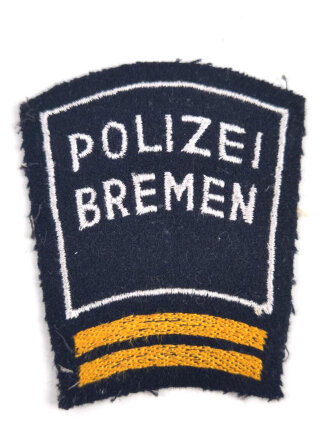 Ärmelabzeichen der Polizei Bremen " Polizei- Oberkommissar "