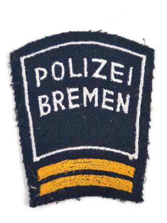 Ärmelabzeichen der Polizei Bremen " Polizei-...