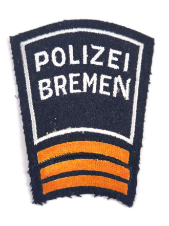 Ärmelabzeichen der Polizei Bremen " Polizei- Hauptkommissar "