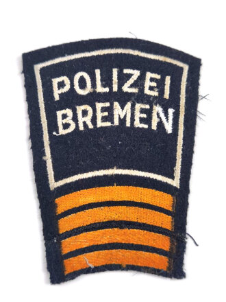 Ärmelabzeichen der Polizei Bremen " Polizei- Hauptkommissar " Besoldungsstufe A12