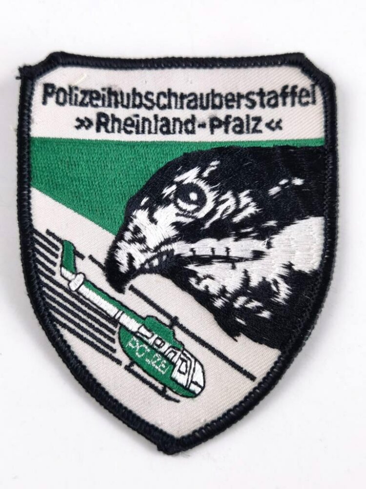 RescPol Polizei Abzeichen Rheinland Pfalz - Gestickt Mit Klett