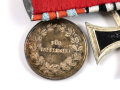 Ordenspange eines tapferen Hessen, Eisernes Kreuz 2.Klasse 1914, Allgemeines Ehrenzeichen  " Für Tapferkeit"