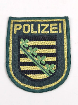 Ärmelabzeichen Polizei Sachsen für das Diensthemd