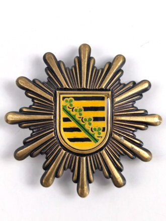Mützenabzeichen Polizei Sachsen