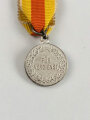 Baden, Minatur  Silberne Verdienstmedaille 1916-1918, 16mm, am Band