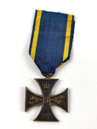 Braunschweig, Kriegsverdienstkreuz 2.Klasse 1914, am Band