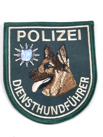 Ärmelabzeichen Bayern, " Diensthundeführer...