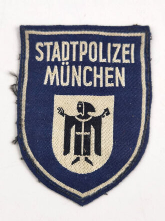 Ärmelabzeichen Bayern, Stadtpolizei München...