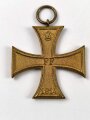 Mecklenburg-Schwerin Militärverdienstkreuz 2. Klasse 1914, Buntmetall vergoldet