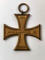 Mecklenburg-Schwerin Militärverdienstkreuz 2. Klasse 1914, Buntmetall vergoldet