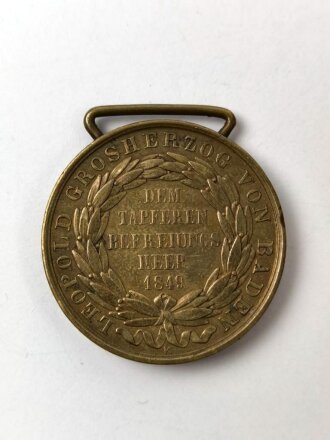 Baden,  Gedächtnismedaille für 1849