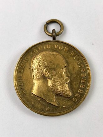Württemberg, Medaille " Zum Andenken an den Veteranenappell am 4.Dezember 1910"