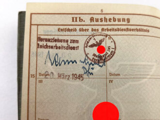 Hitlerjugend, Konvolut Ausweise eines Angehörigen aus Frankfurt am Main