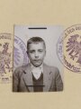 Hitlerjugend, Konvolut Ausweise eines Angehörigen aus Frankfurt am Main