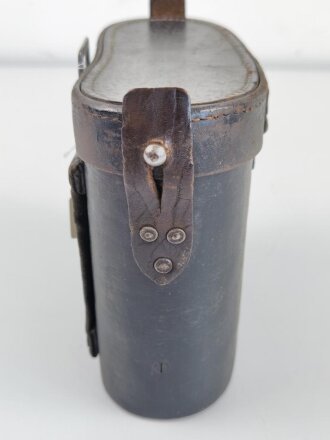 1.Weltkrieg, Behälter aus Ersatzmaterial ( Sperrholz ) für Doppelfernrohr DF03 von Goerz Berlin. Guter Gesamtzustand