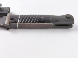 Seitengewehr Modell 84/98 für K98 der Wehrmacht. Gebraucht