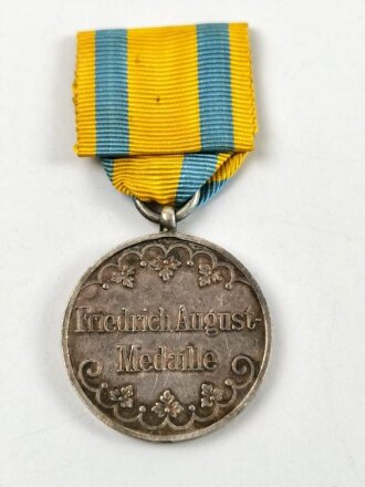 Sachsen Königreich, Friedrich August Medaille in...