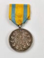 Sachsen Königreich, Friedrich August Medaille in silber, am Band