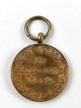Sachsen Königreich, Dienstauszeichnung 3. Klasse für 9 Jahre Bronzene Medaille 1878