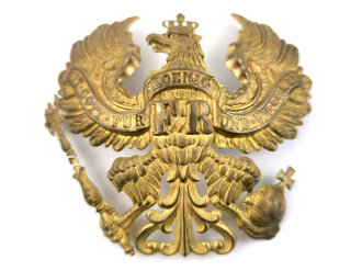 Preussen, Emblem für eine Pickelhaube für...